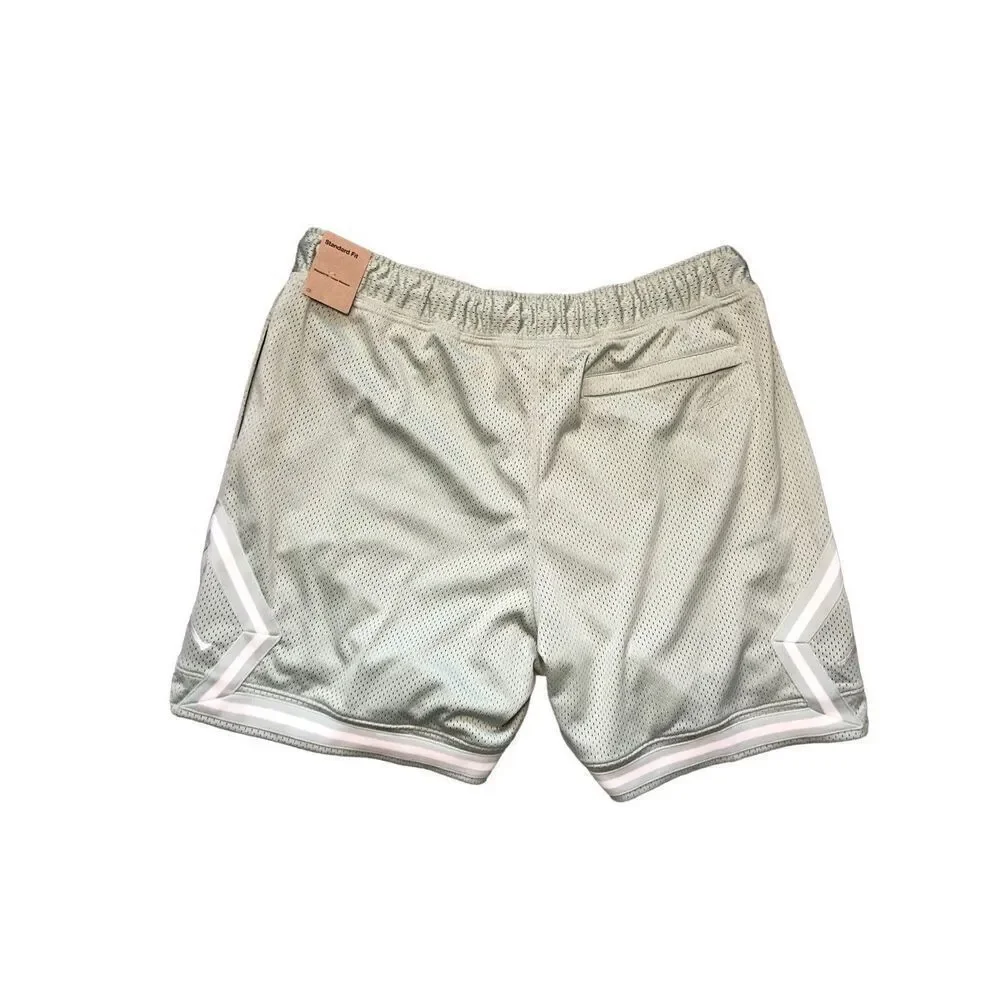 Jordan Essentials Men's Diamond Mesh Shorts Mint Green Size XL